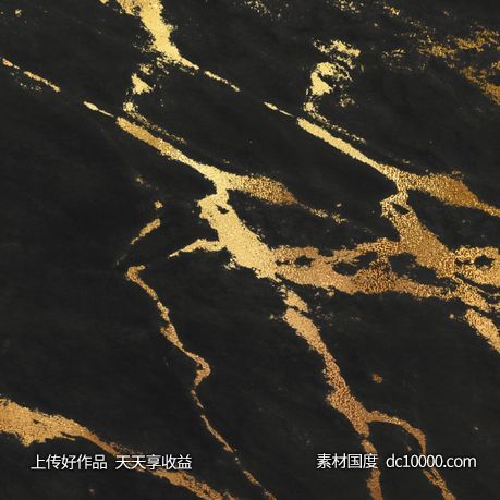 高清金色质感背景纹理底纹大理石 - 源文件