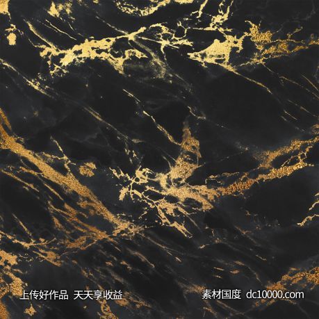 高清金色质感背景纹理底纹大理石 - 源文件