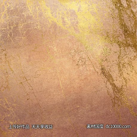 高清金色质感背景纹理底纹大理石 - 源文件