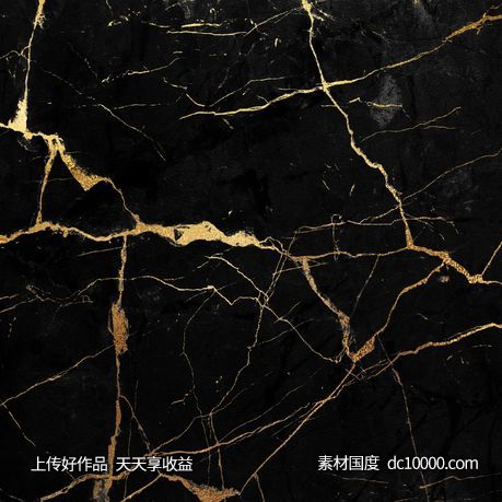 高清金色质感背景纹理底纹大理石 - 源文件