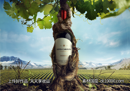 啤酒节饮料饮品可乐果汁创意水果新鲜合成创意海报宣传广告设计 - 源文件