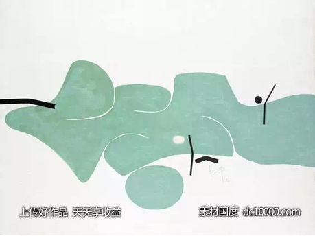 艺术水墨视觉插图插画设计 - 源文件