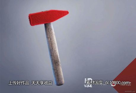 欧美时尚大胆想象力融图拼图国外图形合成创意海报设计视觉表现手法广告宣传画面 - 源文件