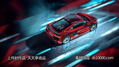 汽车美术指导品牌海报设计 - 源文件
