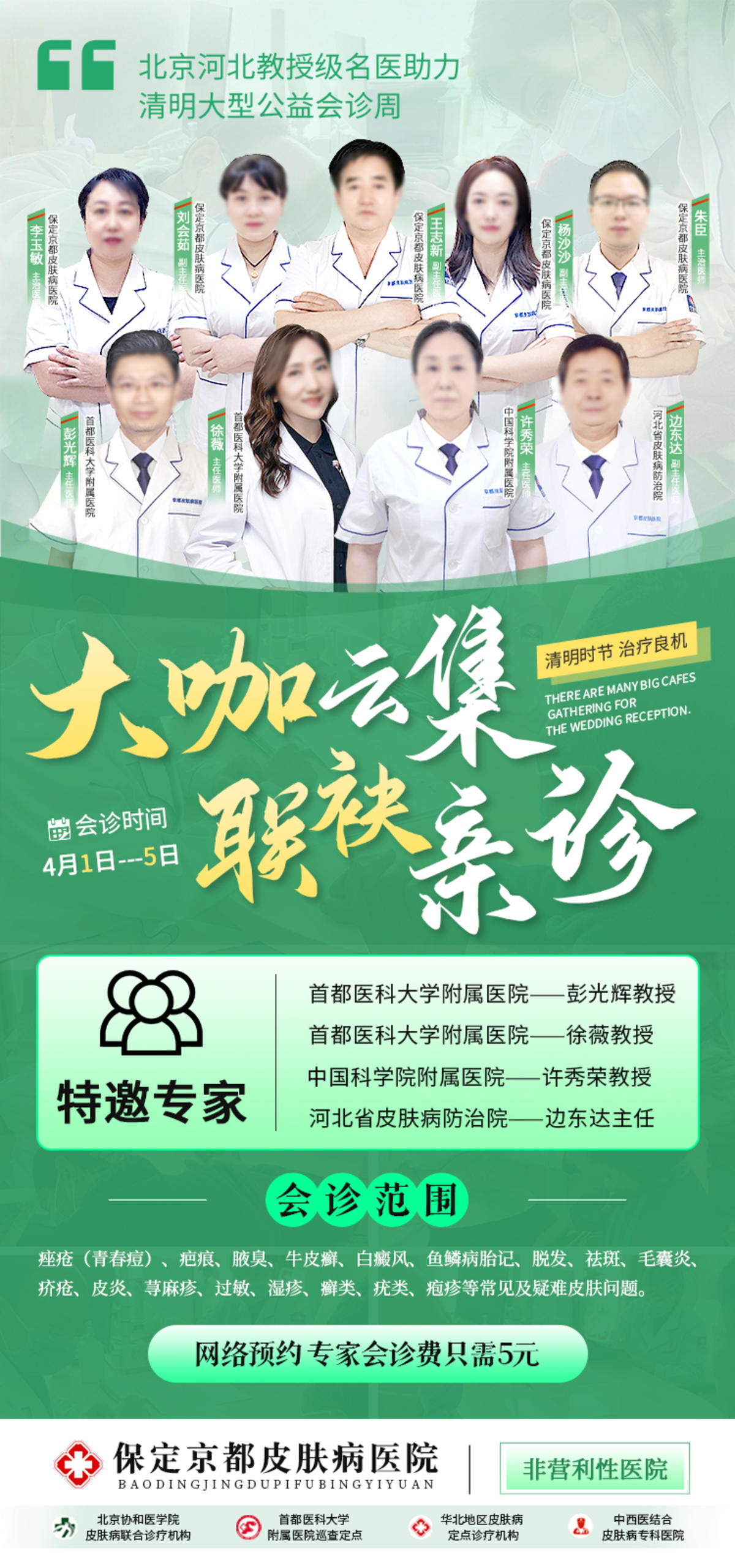 医疗专家会诊海报