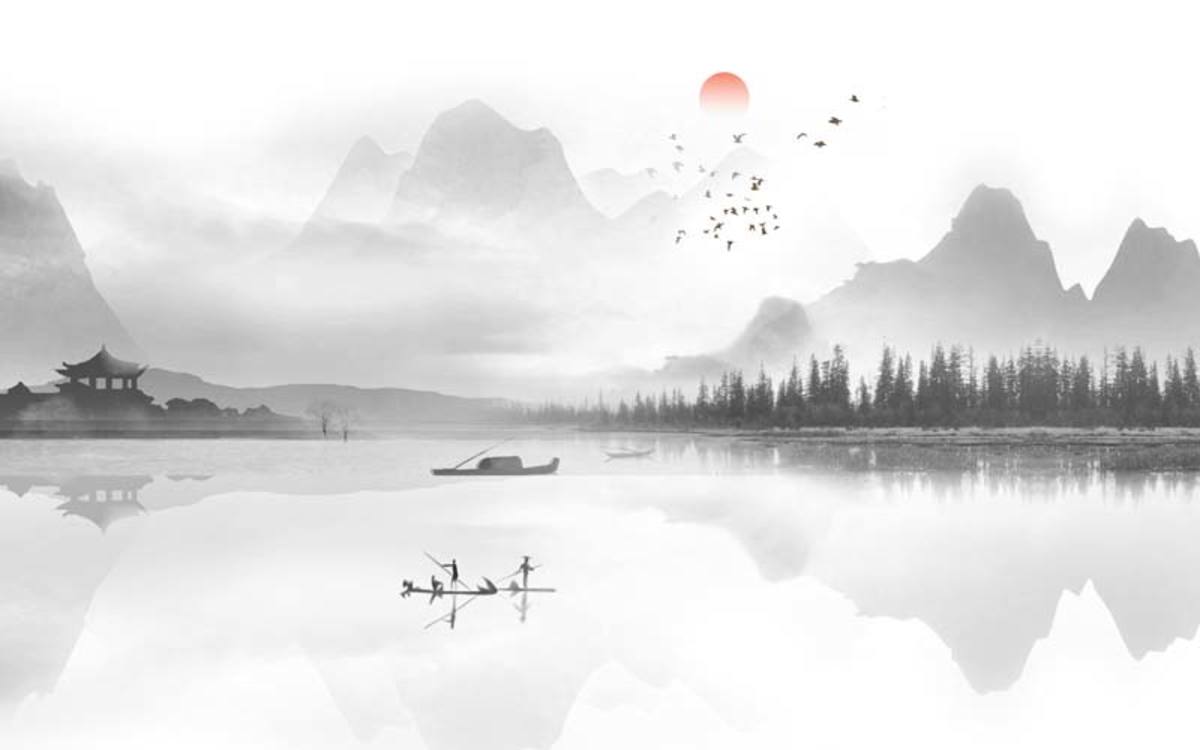 水墨山水