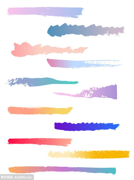 彩色笔刷 - 源文件