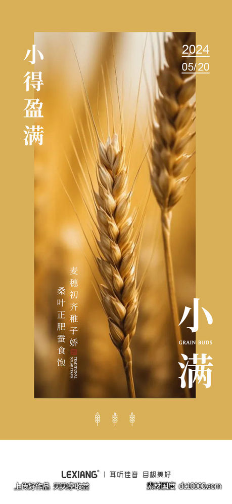 小满海报-源文件-素材国度dc10000.com