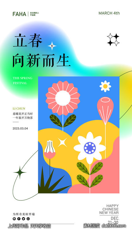 2023春季节气海报 - 源文件