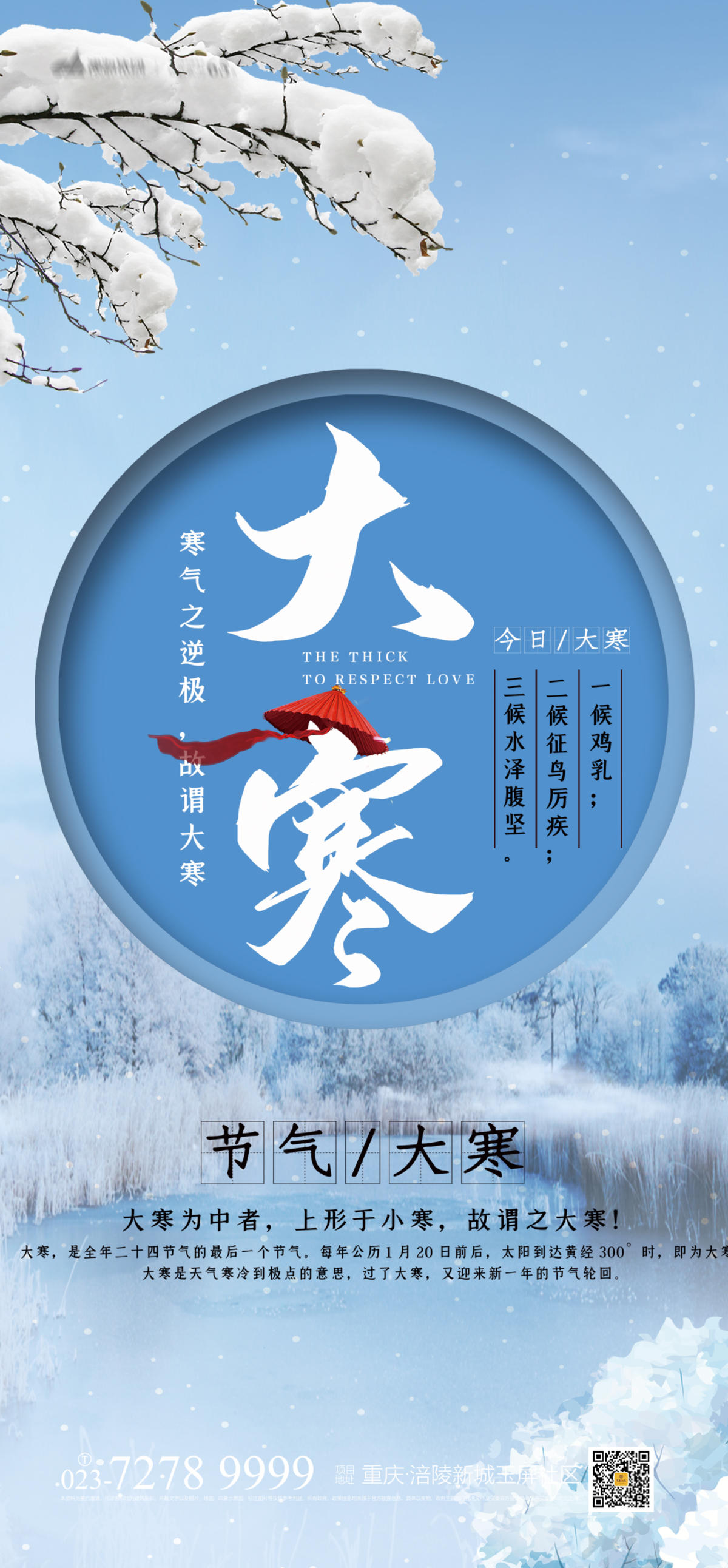 大寒海报
