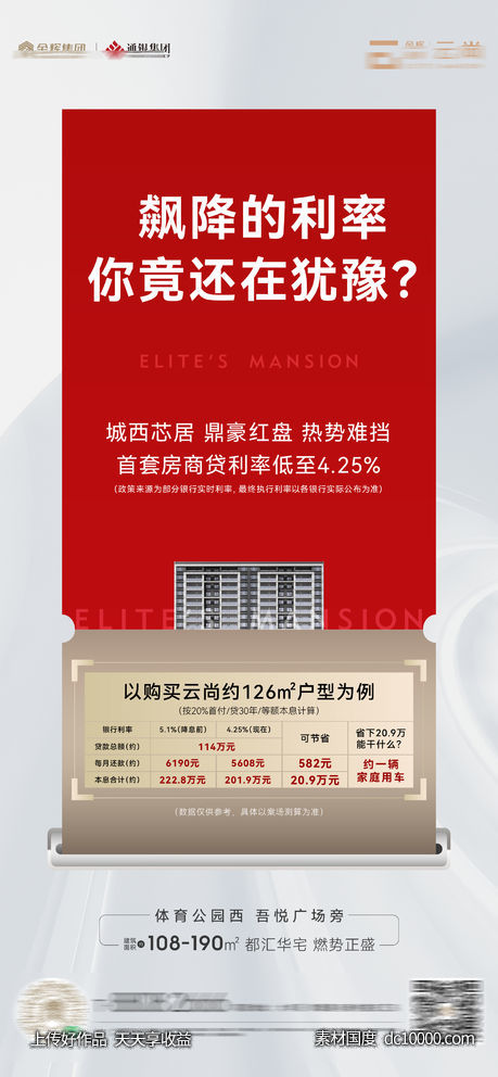 降息利好-源文件-素材国度dc10000.com