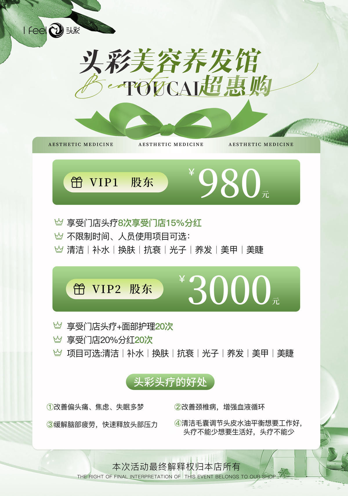 医美加盟海报