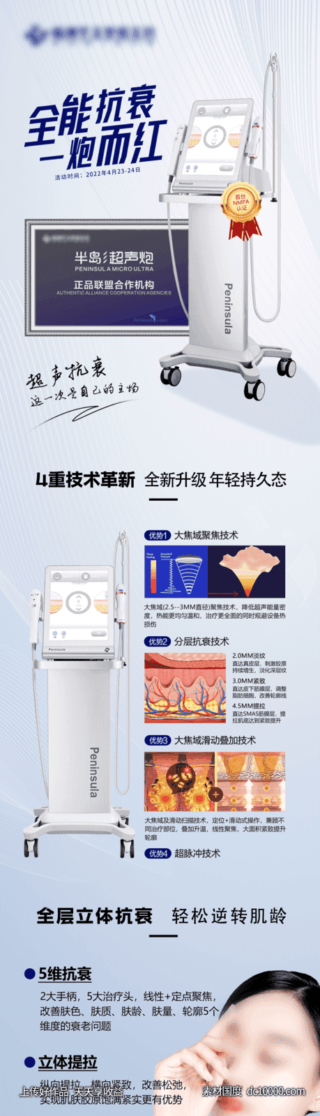 全能抗衰系列长图海报(一）-源文件-素材国度dc10000.com