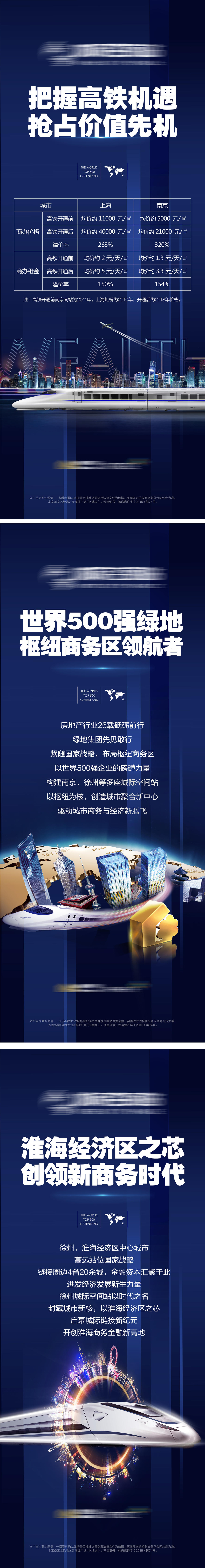 枢纽价值产业地产展架