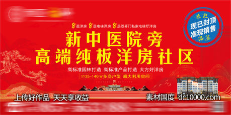 地产销售背景板-源文件-素材国度dc10000.com