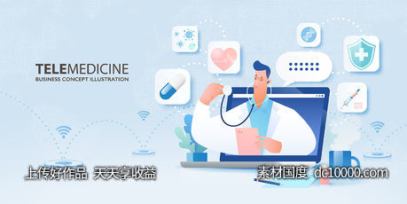医生海报-源文件-素材国度dc10000.com