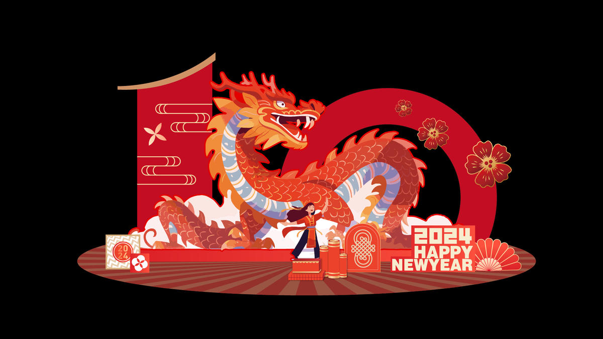 新年春节美陈
