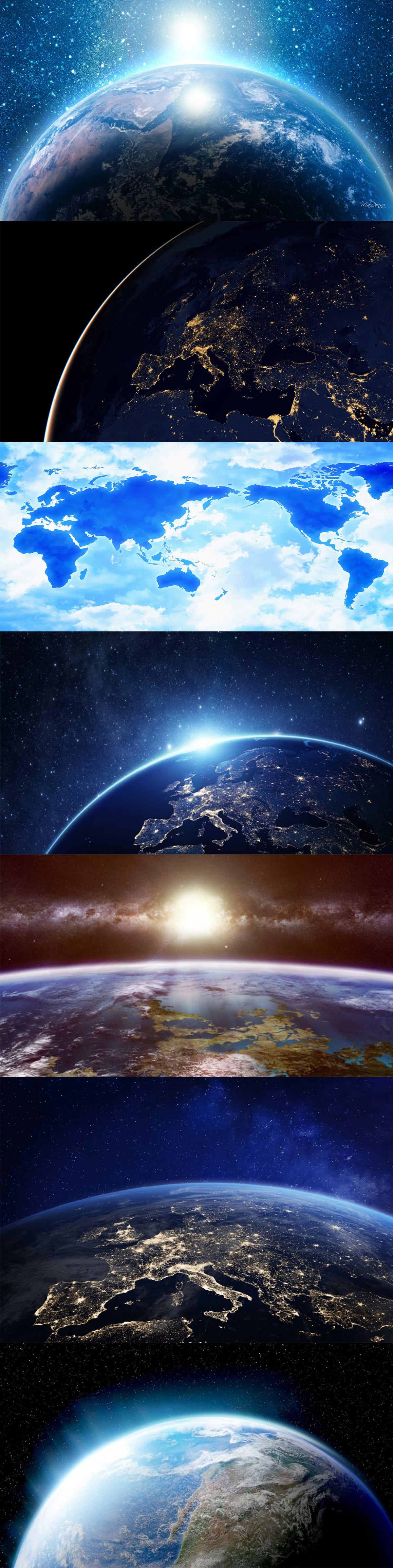 地球鸟瞰图商机销售素材整理
