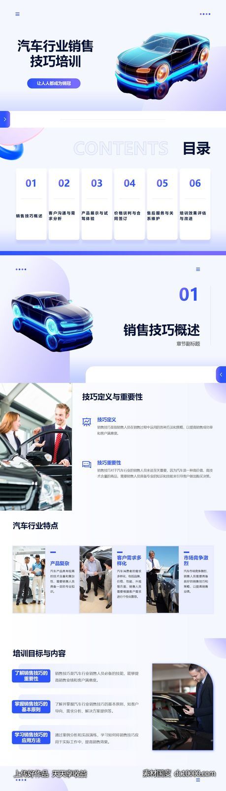 汽车行业销售技巧培训-源文件-素材国度dc10000.com