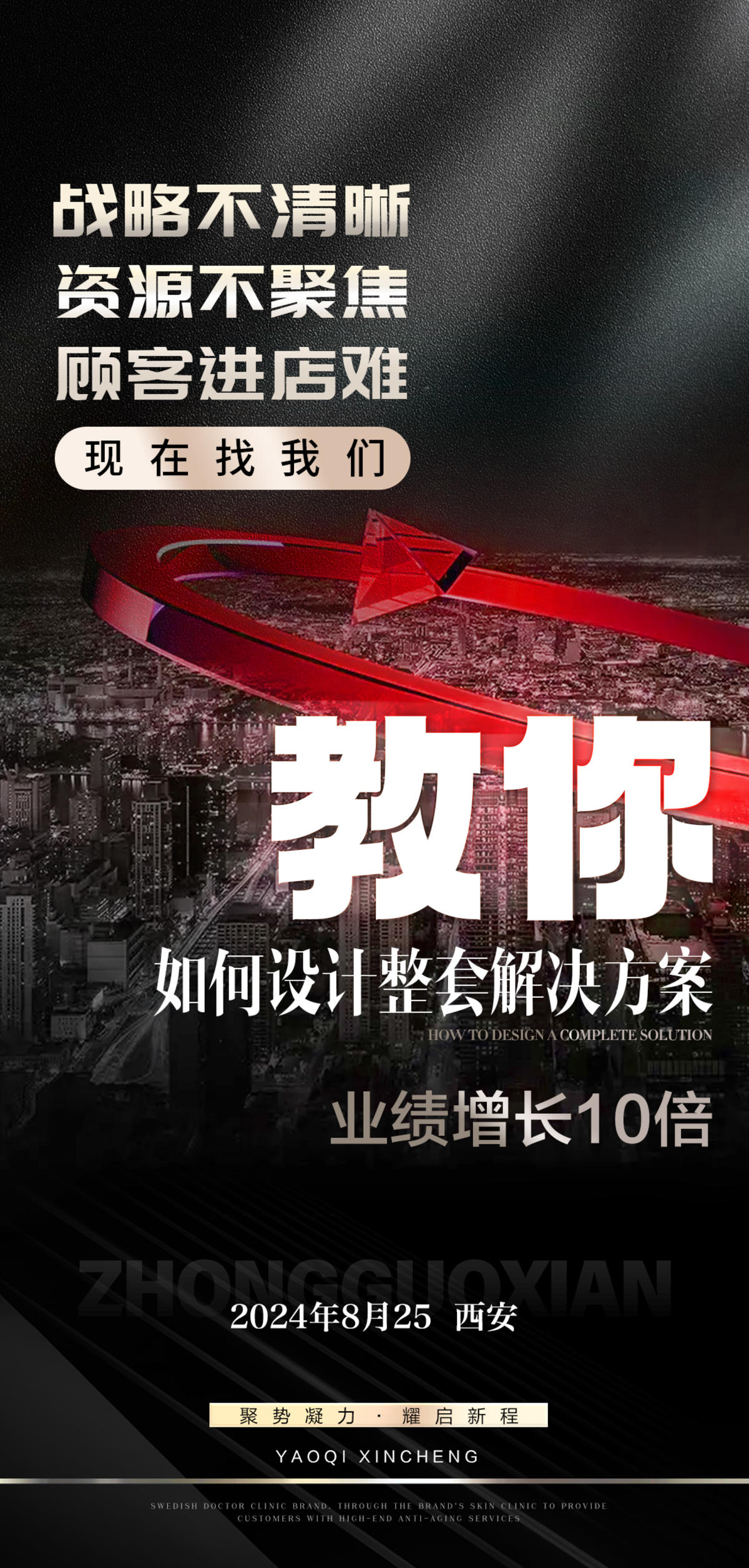 医美招商海报