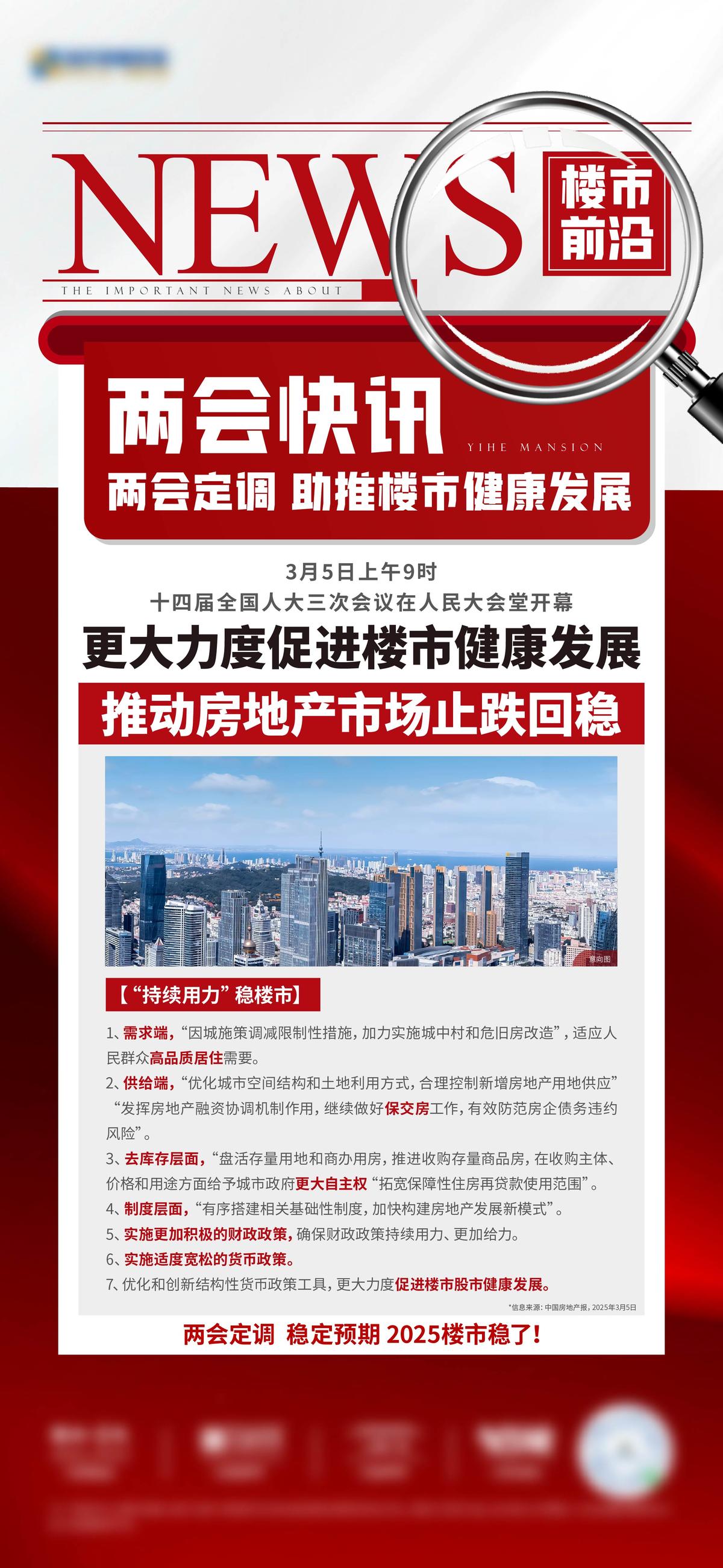 新闻 要闻 地产 刷屏 红色 报纸 大字报