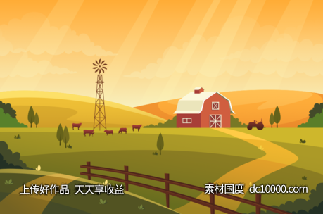 大自然背景/ui插图.svg-源文件-素材国度dc10000.com