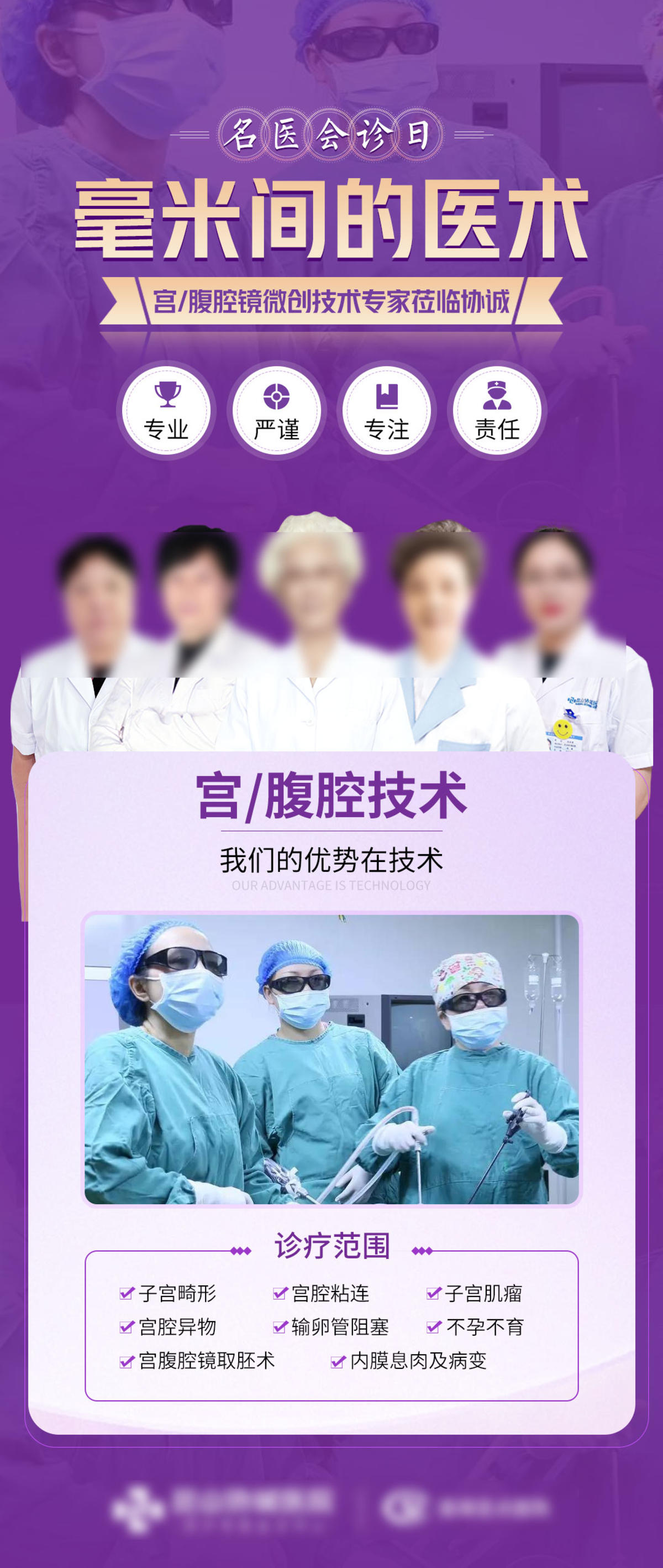 医疗妇科海报