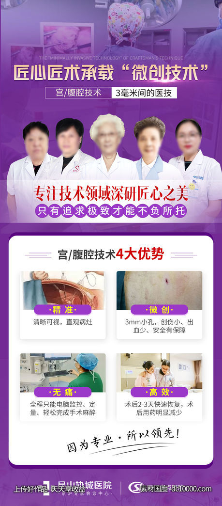 医疗妇科海报-源文件-素材国度dc10000.com