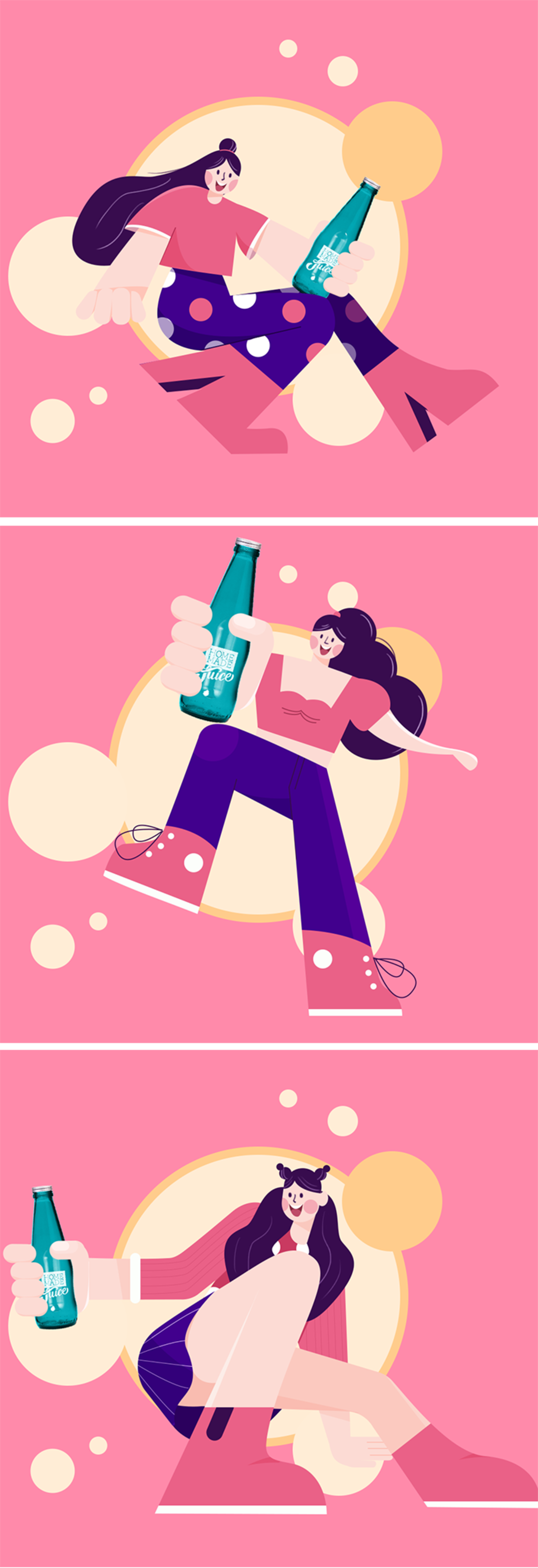 扁平化人物素材