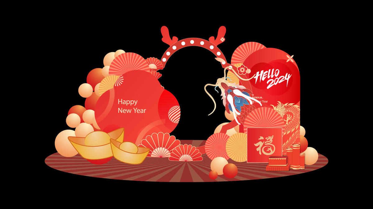 新年美陈