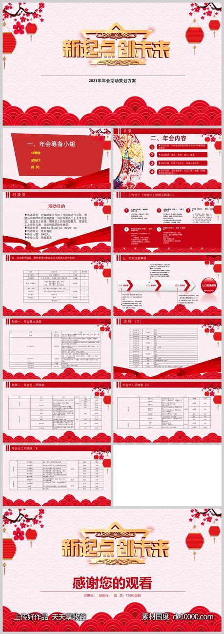 年会策划模板 -源文件-素材国度dc10000.com