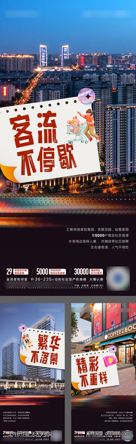 商铺商业价值海报-源文件-素材国度dc10000.com