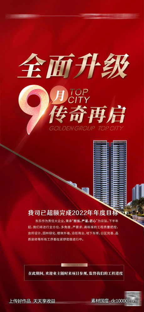 地产质品升级海报-源文件-素材国度dc10000.com