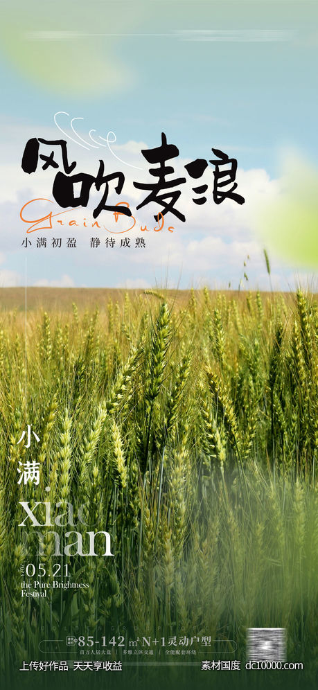 小满海报 -源文件-素材国度dc10000.com