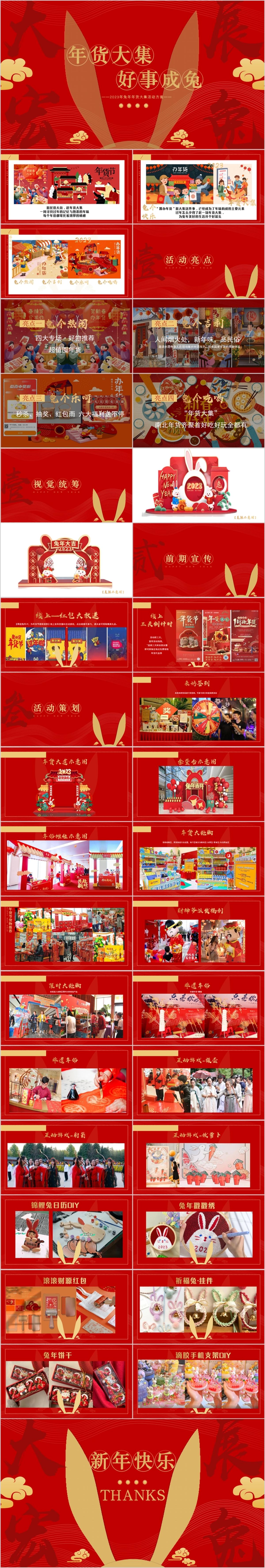 地产新春年货大集活动方案PPT
