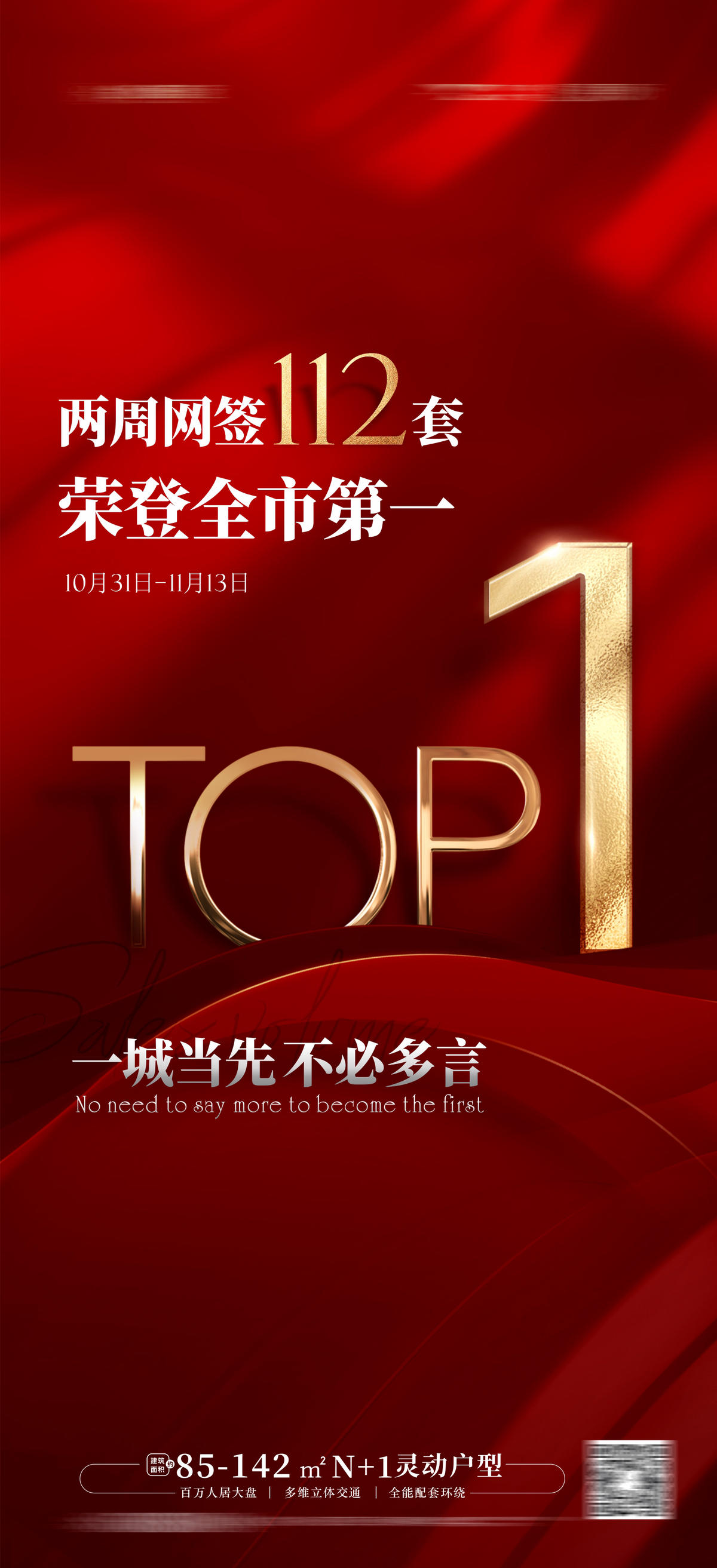 TOP1第一热销海报