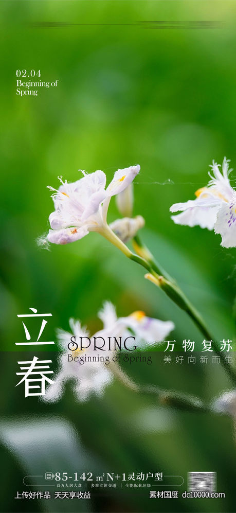 立春海报 -源文件-素材国度dc10000.com