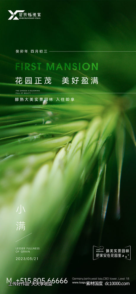 节日 节气 小满-源文件-素材国度dc10000.com