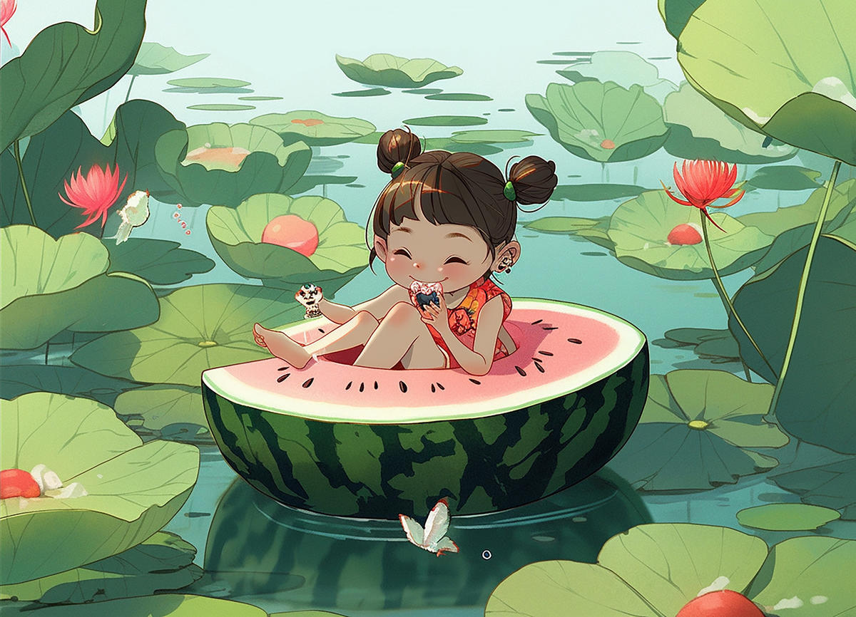 夏天插画