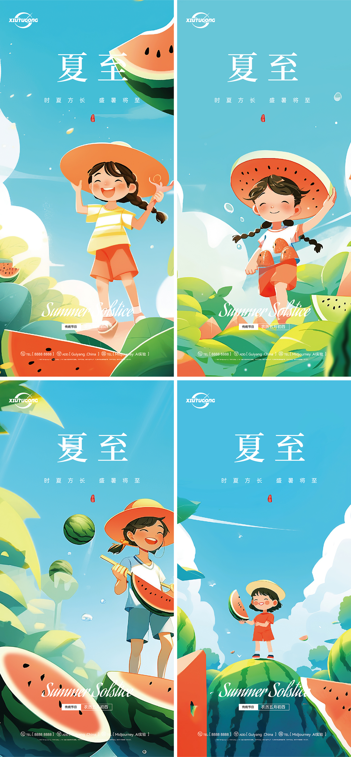 夏至系列海报