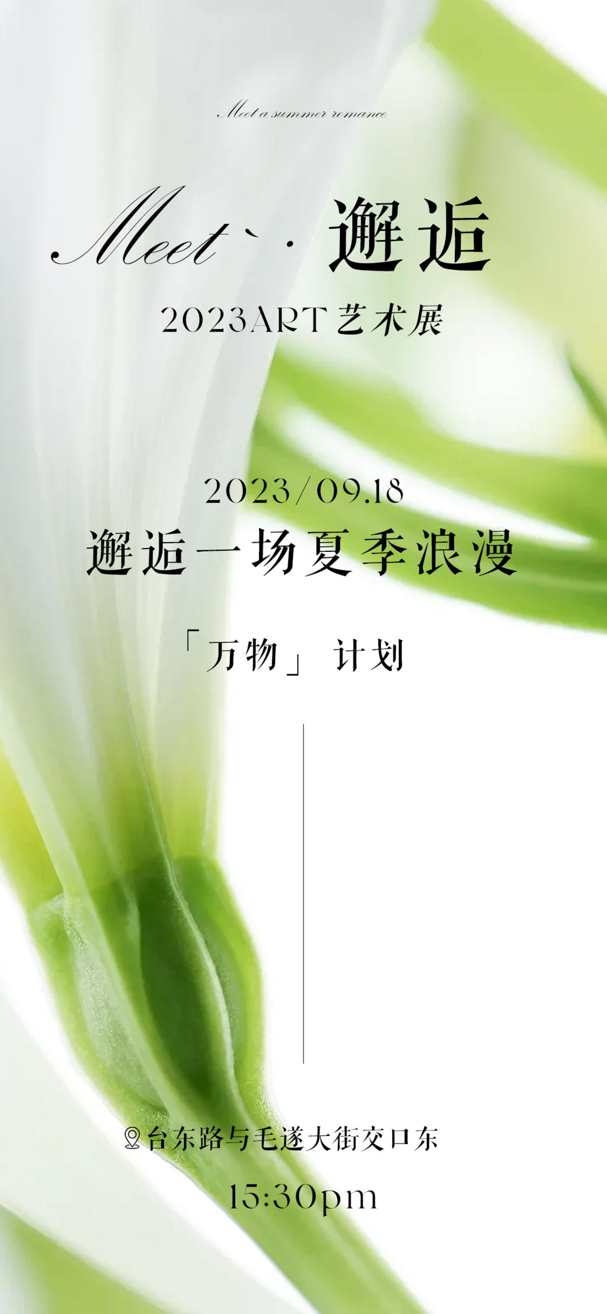 美业轻奢简约高级海报