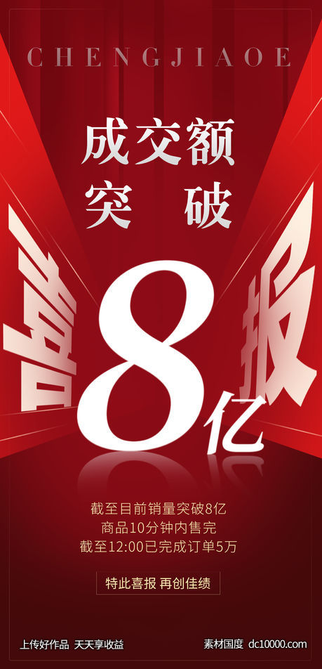 喜报 海报-源文件-素材国度dc10000.com