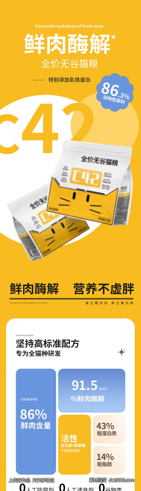 猫粮 详情页-源文件-素材国度dc10000.com