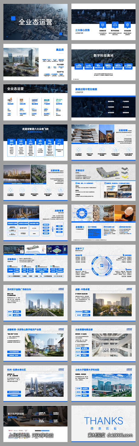  科技企业介绍商务ppt -源文件-素材国度dc10000.com