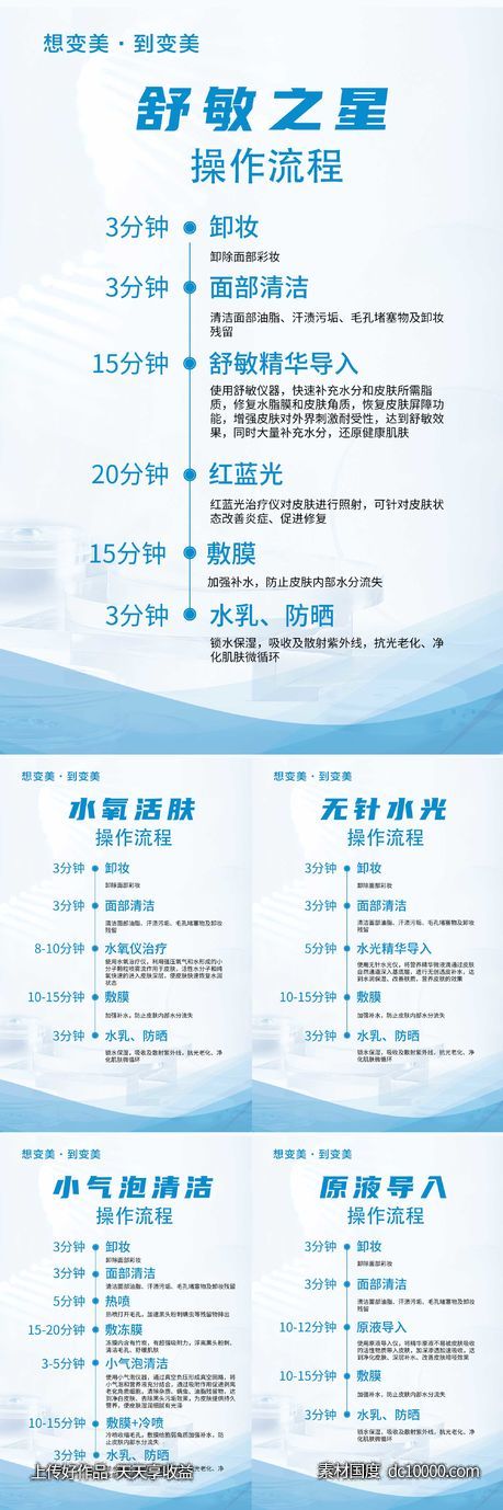 医美水嫩操作流程-源文件-素材国度dc10000.com