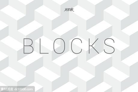无缝背景纹理 Blocks  Seamless Geometric Bgs - 源文件