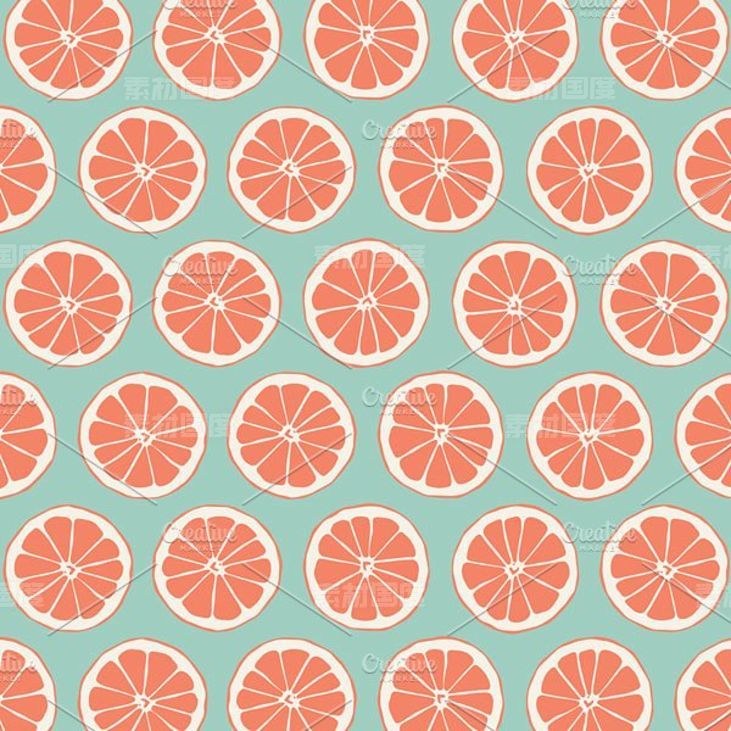 柠檬图形背景纹理 Pink Lemonade Digital Lemon Patterns