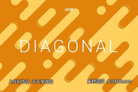 矢量线条背景纹理v04 Diagonal  Rounded Lines Bgs  V04 - 源文件