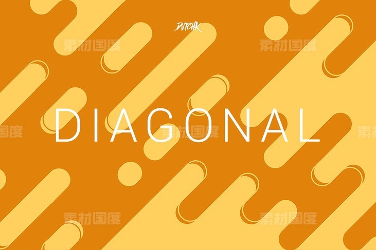 矢量线条背景纹理v04 Diagonal  Rounded Lines Bgs  V04-源文件-素材国度dc10000.com