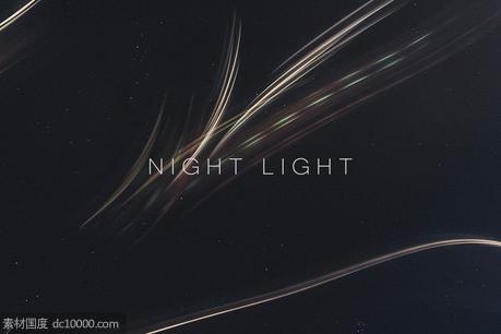 酷炫光线背景纹理 Night Light - 源文件